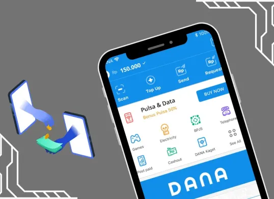 Klaim saldo Dana gratis Rp150000 pakai 4 cara berikut. (Sumber: Poskota/Syifa Luthfiyah)