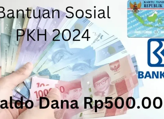 NIK E-KTP atas kepemilikan nama Anda telah berhasil dapat saldo dana Rp500.000 dari subsidi bantuan sosial PKH 2024 melalui Rekening BRI. (Sumber: Poskota/Gabriel Omar Batistuta)