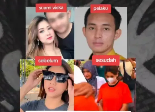 Video viral Viska dan Ichlas durasi 1 menit 34 detik diungkapkan istri. (Sumber: TikTok/Viska Dhea Viral)