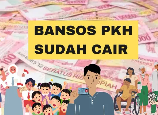 Ilustrasi pencairan saldo dana Bansos PKH (Sumber: Poskota/Rivera Jesica Souisa)