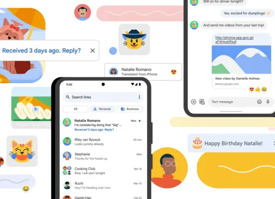 Fitur baru Google Messages ini akan mudahkan juga bagi pengguna aplikasi WhatsApp. (Sumber: Google)