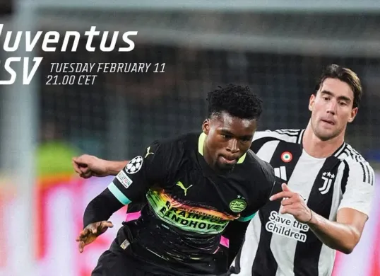 Tonton live pertandingan Juventus vs PSV di Liga Champions 2024/2025 (Sumber: Instagram @psv)