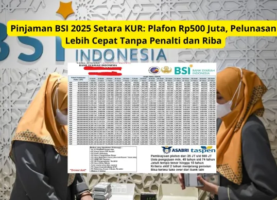 Nikmati kemudahan pinjaman syariah di BSI dengan proses cepat dan cicilan ringan! (Sumber: Poskota/Yusuf Sidiq)