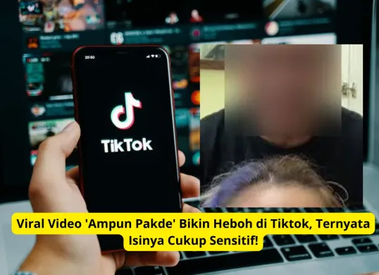 Video viral "Ampun Pakde" di TikTok menjadi topik hangat yang mengundang banyak spekulasi. Apa yang sebenarnya terjadi? (Sumber: Poskota/Yusuf Sidiq)