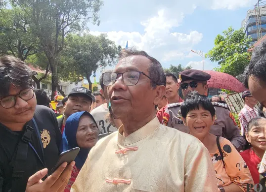 Mantan Menteri Polhukam RI, Mahfud MD. (Sumber: Poskota/Pandi Ramedhan)