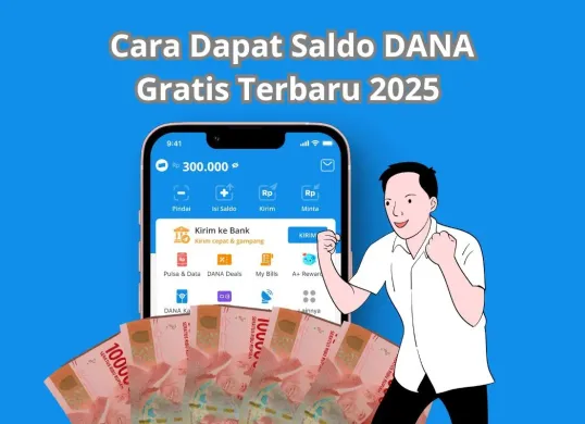 Cara Mudah Klaim Saldo DANA Gratis Rp300 Ribu Tanpa Aplikasi Penghasil Uang Gratis. (Sumber: Poskota/Audie Salsabila)