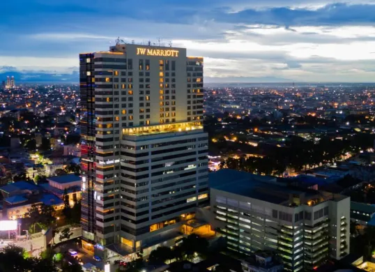 Video viral insiden Hotel JW Marriot Medan sempat membuat netizen heboh. (Sumber: Instagra,/@jwmarriottmdn)