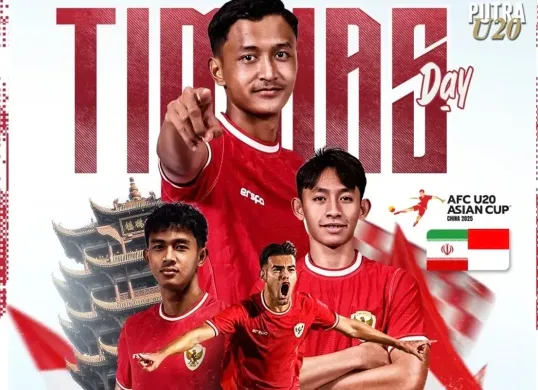 Live Streaming Timnas Indonesia vs Iran U-20 di Piala Asia U-20 2025. Cek di sini linknya (Sumber: Instagram @timnasindonesia)