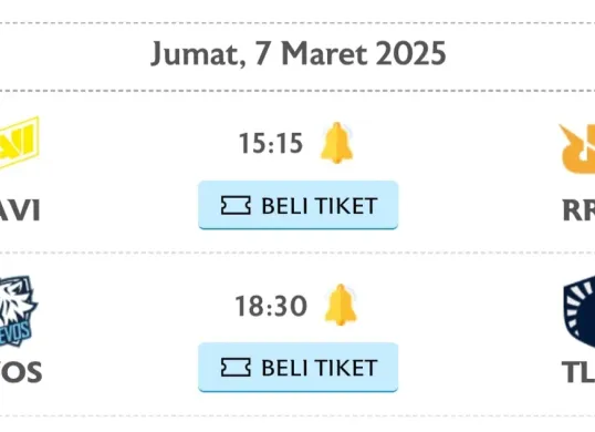 Jadwal perdana MPL ID Season 15 segera dimulai pada Jumat 7 Maret 2025 mendatang. (MPL ID)