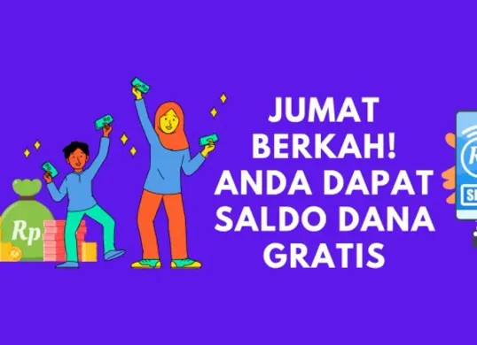 Langsung klaim saldo DANA gratis dengan link DANA Kaget hari ini. (Sumber: Poskota/Huriyyatul Wardah)