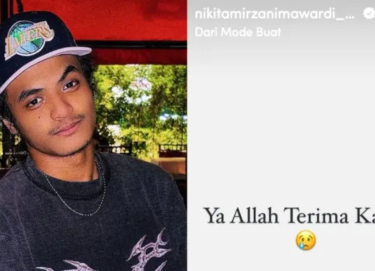 Nikita Mirzani mengungkapkan rasa syukurnya setelah Vadel Badjideh resmi ditahan sebagai tersangka, mengakhiri proses panjang yang dimulai sejak laporan tujuh bulan lalu. (Sumber: Instagram/@vadelbadjideh/@nikitamirzanimawardi_172)