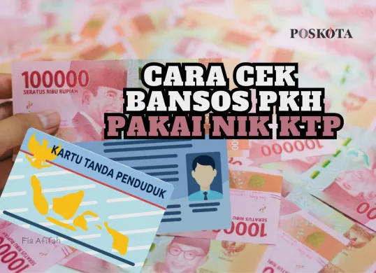 Berikut ini adalah cara cek bansso PKH pakai KTP secara online yang bisa dilakukan. (Sumber: Poskota/Fia Afifah)