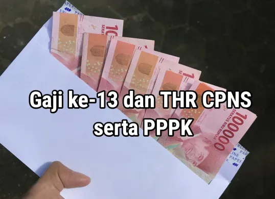 Ilustrasi pemberian gaji ke-13 dan THR untuk CPNS dan PPPK. (Sumber: Pixabay)