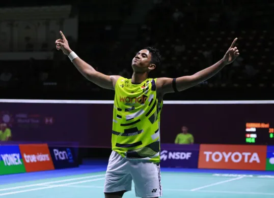 Tunggal Putra bulu tangkis Indonesia Alwi Farhan (Sumber: Doc.PBSI)