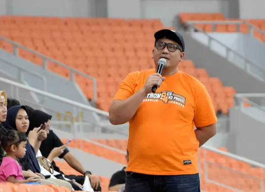 Ketua Umum The Jakmania, Diky Soemarno. (Sumber: Persija.id)