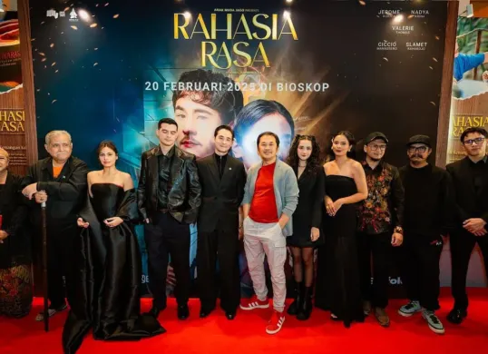 Gala premier film Rahasia Rasa. (Sumber: Instagram/@jerompret)