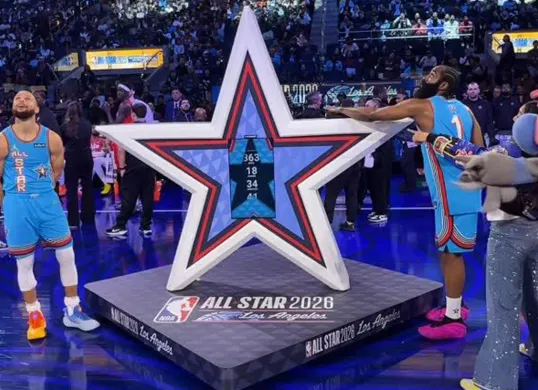 Hasil pertandingan NBA All-Star Game 2015. (Sumber: Instagram @nbaallstar)