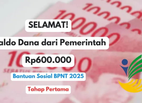 Saldo Dana Rp600.000 mulai dicairkan pemerintah melalui program bantuan sosial BPNT tahap 1 2025 (Sumber: Poskota/Herdyan Anugrah Triguna)