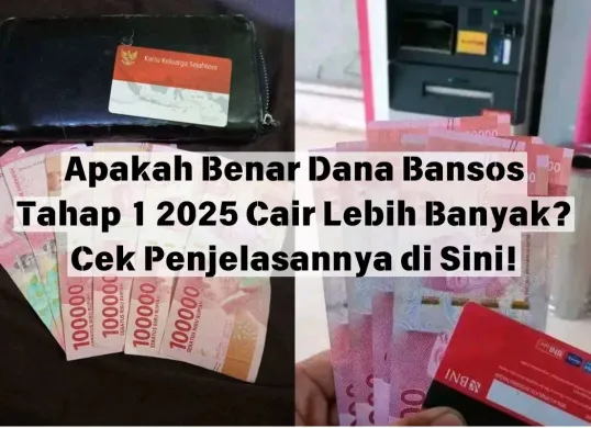 Dana bansos tahap 1 tahun 2025 cair lebih banyak? (Sumber: Facebook/Lidia Paramita Edited Insan Sujadi)