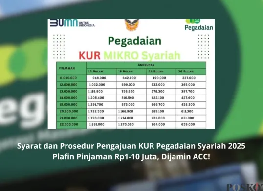 KUR Pegadaian Syariah menjadi solusi ideal bagi UMKM yang ingin mengembangkan usahanya namun terkendala akses perbankan. (Sumber: Poskota/Yusuf Sidiq)