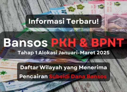 Wilayah yang menerima pencairan saldo dana bansos PKH dan BPNT tahap 1 alokasi Januari-Maret 2025. (Sumber: Poskota/Aldi Harlanda Irawan)