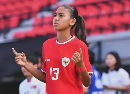 Daftar pemain Timnas Putri Indonesia di FIFA Matchday melawan Arab Saudi. (Sumber: Pinterest)