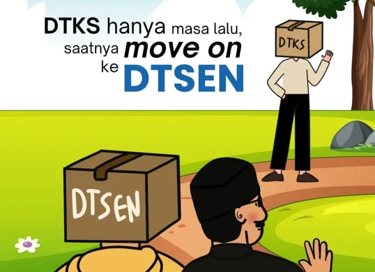 Mulai April 2025 Data Penyaluran Bansos Diganti dari DTKS ke DTSEN, Ini Perbedaannya (Sumber: Instagram/kemensosri)