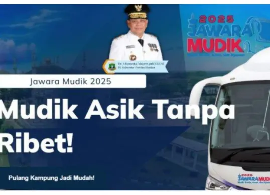 Pemprov Banten adakan mudik gratis 2025 dengan berbagai rute (Sumber: jawaramudik.bantenprov.go.id)