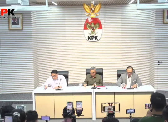 Komisi Pemberantasan Korupsi (KPK) resmi menahan Hasta Kristiyanto pada Kamis, 20 Februari 2025. (Sumber: KPK)