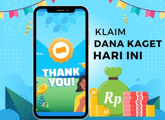 Gunakan link DANA Kaget terbaru untuk bisa dapatkan penghasilan saldo DANA gratis. (Sumber: Poskota/Huriyyatul Wardah)