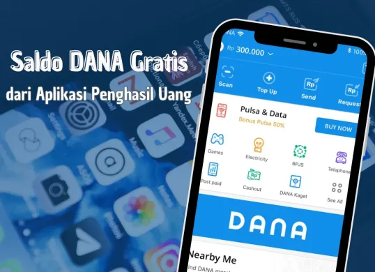 Dapatkan saldo DANA gratis hanya dengan mengisi survei online di aplikasi penghasil uang. (Sumber: Poskota/edited by Syifa Luthfiyah)