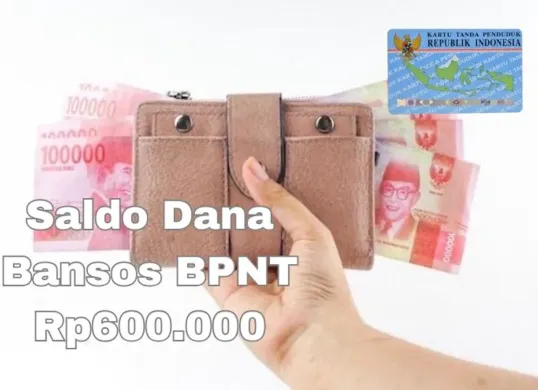 Nama dan NIK e-KTP Anda masuk daftar penerima saldo dana bansos Rp600.000 dari BPNT tahap satu 2025. (Sumber: Poskota/Syania Nurul Lita Baikuni)