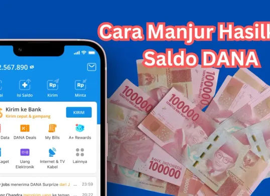 Cara menghasilkan saldo DANA gratis. (Sumber: Canva)