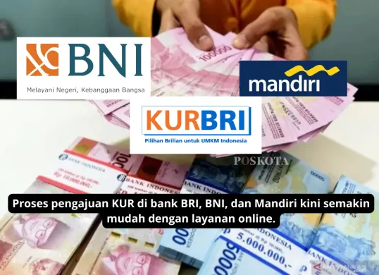 Proses pengajuan KUR di bank BRI, BNI, dan Mandiri kini semakin mudah dengan layanan online. (Sumber: Poskota/Yusuf Sidiq)