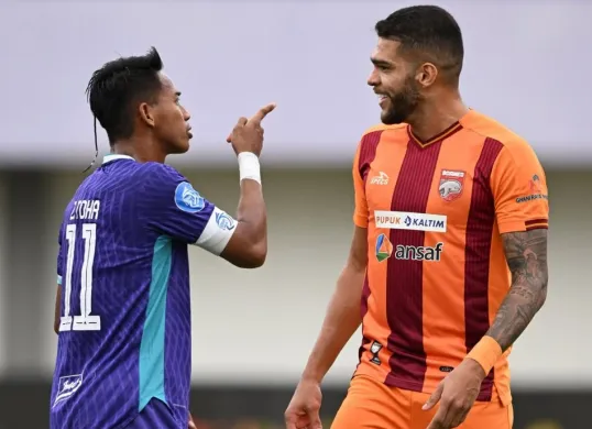 Hasil pertandingan Persita vs Borneo FC di pekan 24 Liga 1 2024-25. (Foto: Instagram/@borneofc.id)