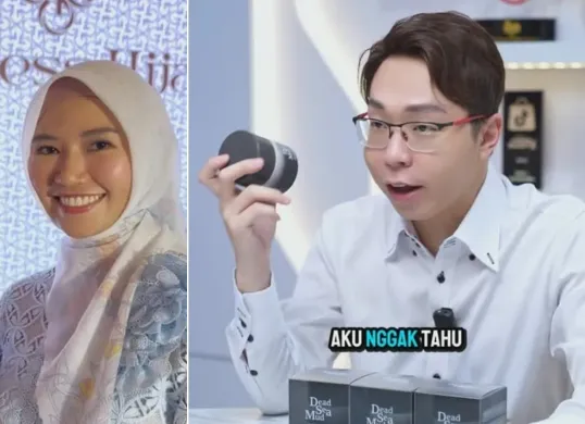 Warganet kaget istri dr Richard Lee, Reni Effendi mengenakan hijab. (Sumber: Instagram dr Richard Lee)