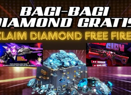 Kode Redeem Free Fire berhadiah diamond FF gratis. (Garena Indonesia)