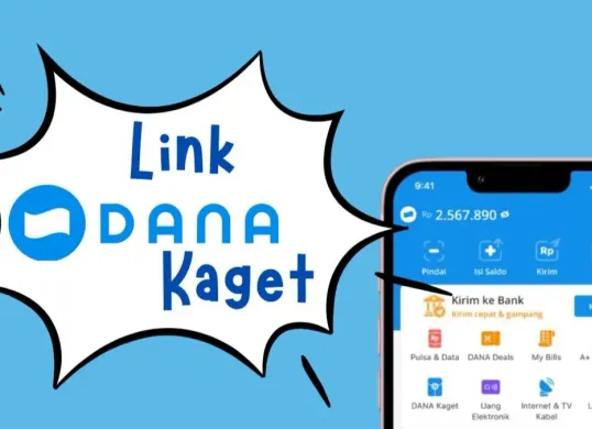 Hati-hati terhadap link DANA Kaget Palsu jangan sampai tertipu. (Sumber: Poskota/Neni Nuraeni/DANA)