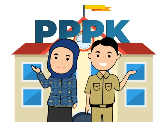 Ilustrasi honorer yang diangkat menjadi PPPK Paruh Waktu. (Sumber: Bintaro Learning Center)