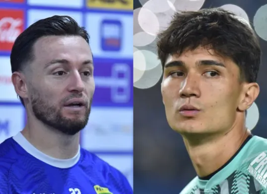 Marc Klok dan Kevin Mendoza pilih fokus lawan Persebaya Surabaya. (Sumber: Persib Official)