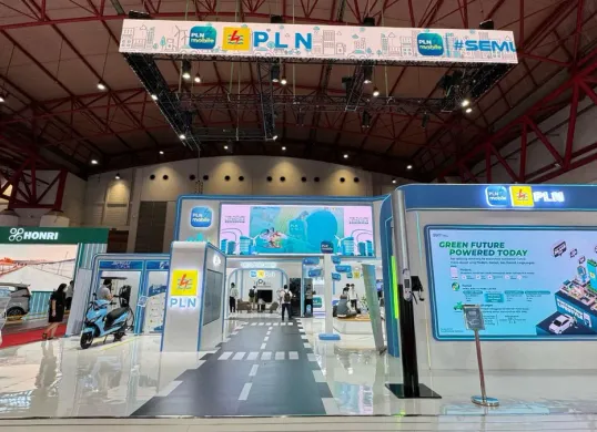 PLN ikut meramaikan dengan menghadirkan berbagai inovasi dan menawarkan promo di booth IIMS 13-25 Februari 2025, Jiexpo, Kemayoran, Jakarta Pusat. (Sumber: Dok. PLN UID Jakarta Raya)