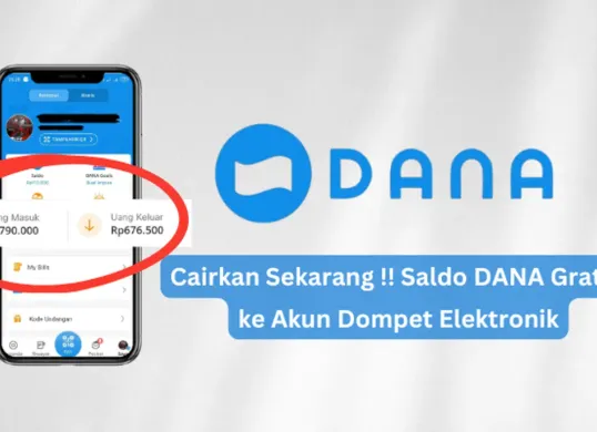 Dapatkan saldo DANA gratis hanya dari ikut 5 cara berikut ini. (Sumber: Poskota/Aldi Harlanda Irawan)