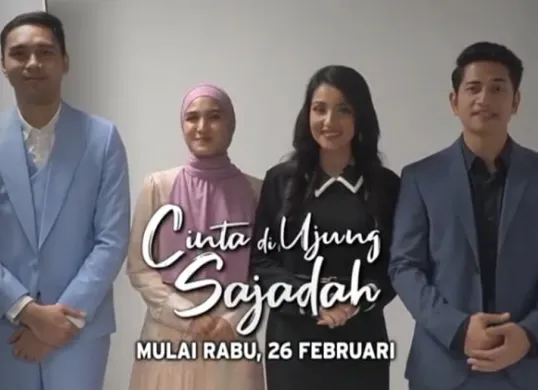 Sinetron terbaru SCTV Cinta di Ujung Sajadah. (Sumber: Dok/vidio.com)