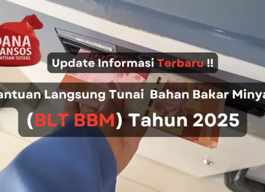 Update informasi pencairan subsidi dana bansos BLT BBM tahun 2025. (Sumber: Poskota/Aldi Harlanda Irawan)