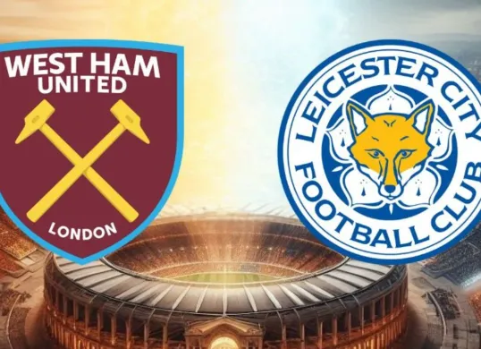 Link live streaming West Ham Vs Leicester City di Liga Inggris (Sumber: X/@simpledrawuk)