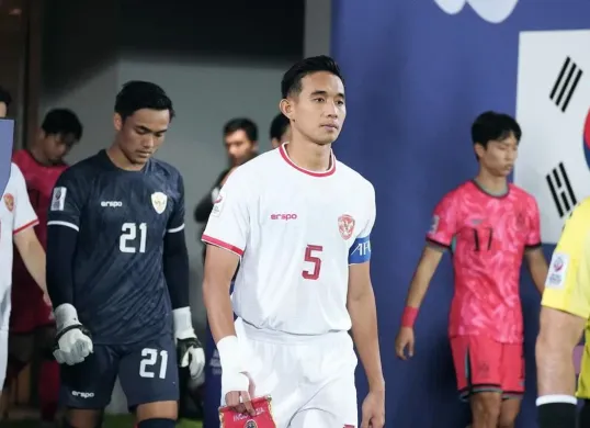 Harapan Rizky Ridho Timnas Indonesia dapat bermain di putaran final Piala Dunia baik senior maupun U17. (Sumber: X/ FaktaSepakbola)