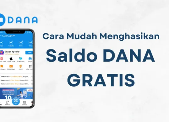 Simak berikut ini, 5 cara mudah untuk bisa menghasilkan saldo DANA gratis hingga Rp199.000 cair ke dompet elektronik Anda. (Sumber: Poskota/Aldi Harlanda Irawan)