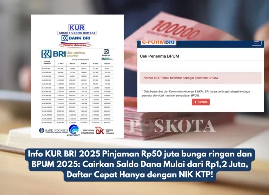 Program KUR BRI dan BPUM 2025 memberikan peluang bagi UMKM untuk berkembang dengan dukungan pembiayaan yang terjangkau dan bantuan dana produktif. (Sumber: Yusuf Sidiq/Poskota)