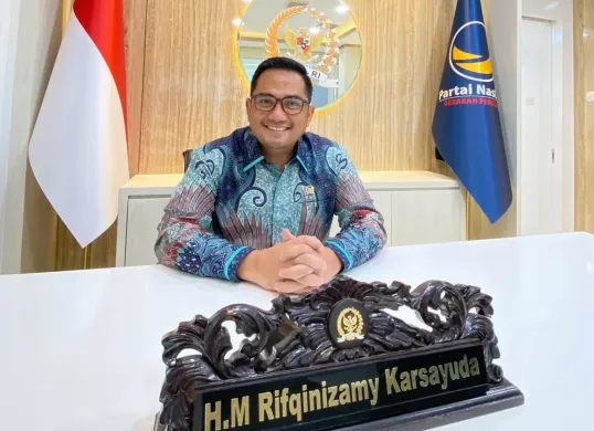 Ketua Komisi II DPR RI Muhammad Rifqinizamy Karsayuda. (Sumber: Instagram @bang.rifqi.mrk)