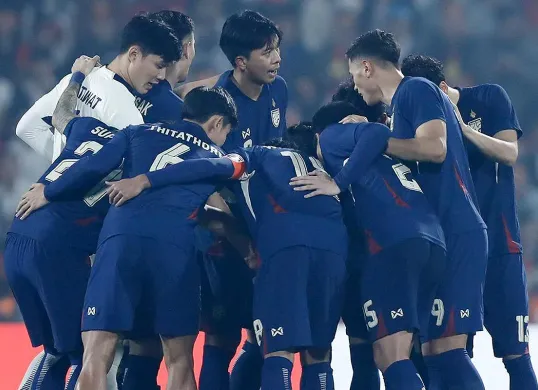 Timnas Thailand yakin bisa membalikan keadaan saat menjamu Vietnam di leg kedua final Piala AFF 2024. (Sumber: Instagram @aseanutdfc)